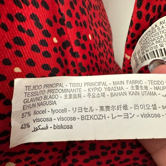 Zara Ruched Long Sleeve Dress - Picture 9 of 10